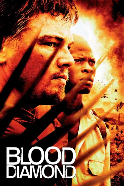 Película de drama con pólvora y crimen: Blood Diamond (Estados Unidos, 2006)
