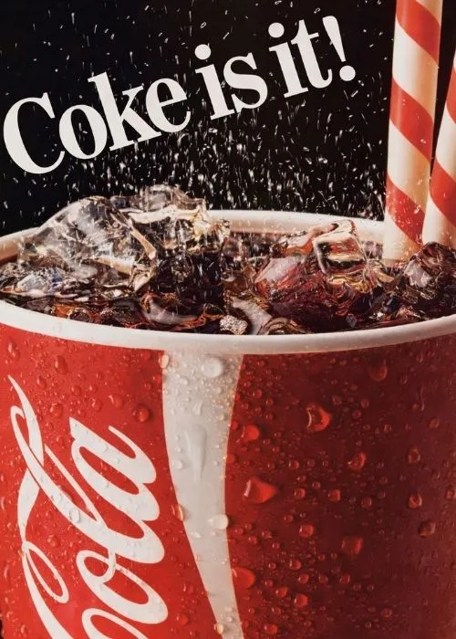 Anuncio de Coca Cola de los años 80s