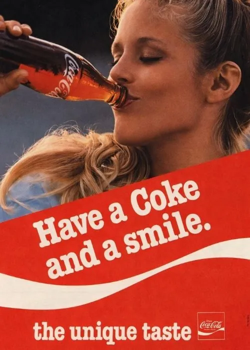 Anuncios de Coca Cola de los años 70s