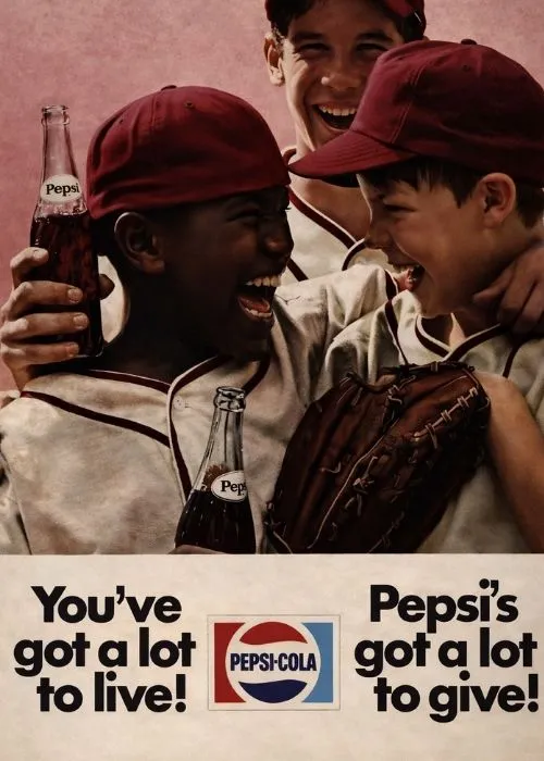Publicidad de Pepsi de los años 70s