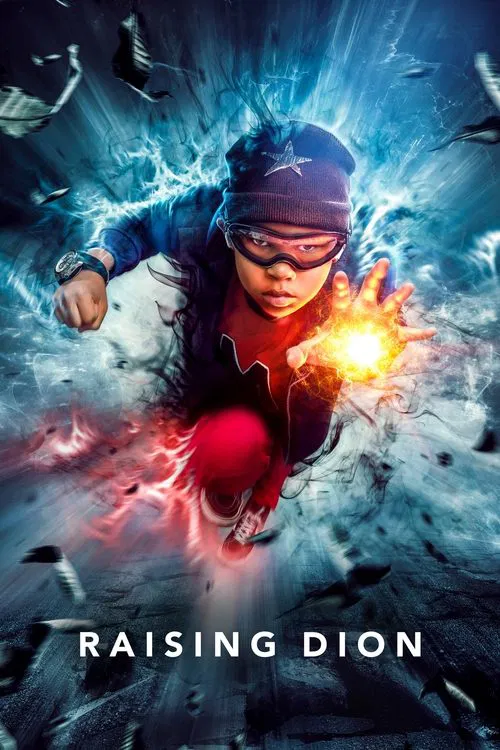 serie de superhéroes Raising Dion
