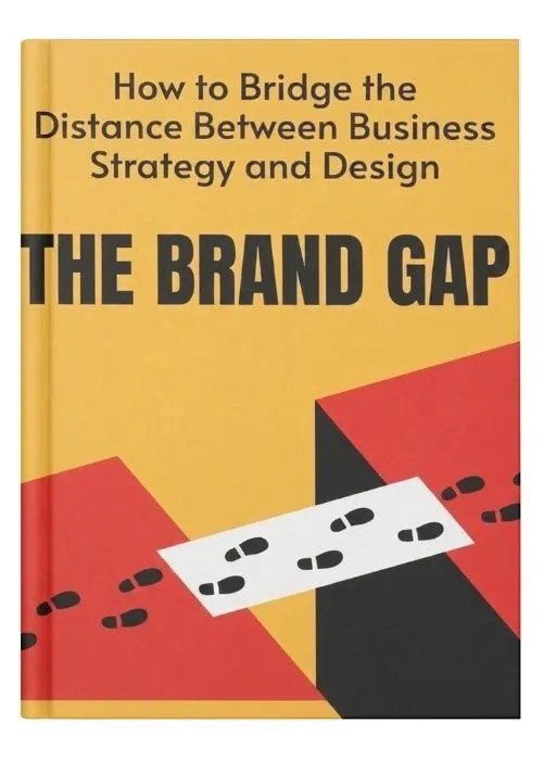Portada del libro de publicidad: The Brand Gap: How to Bridge the Distance Between Business Strategy and Design 
