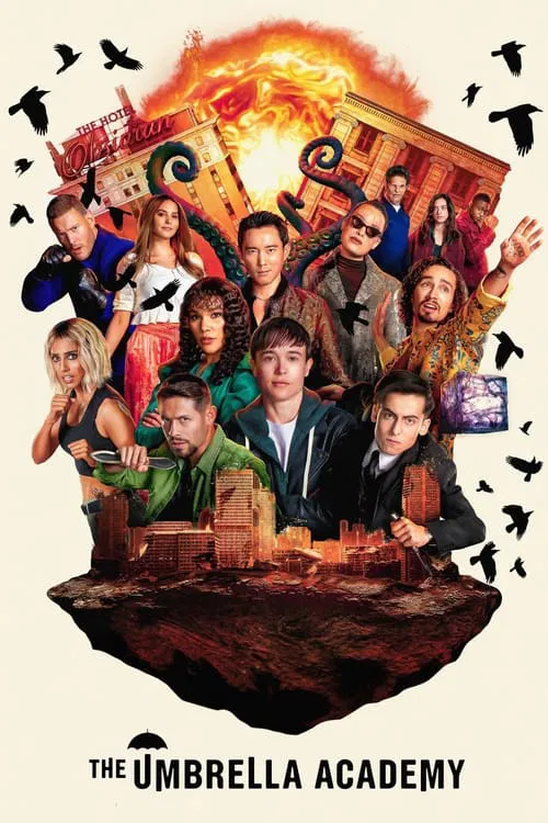 serie de superhéroes The Umbrella Academy