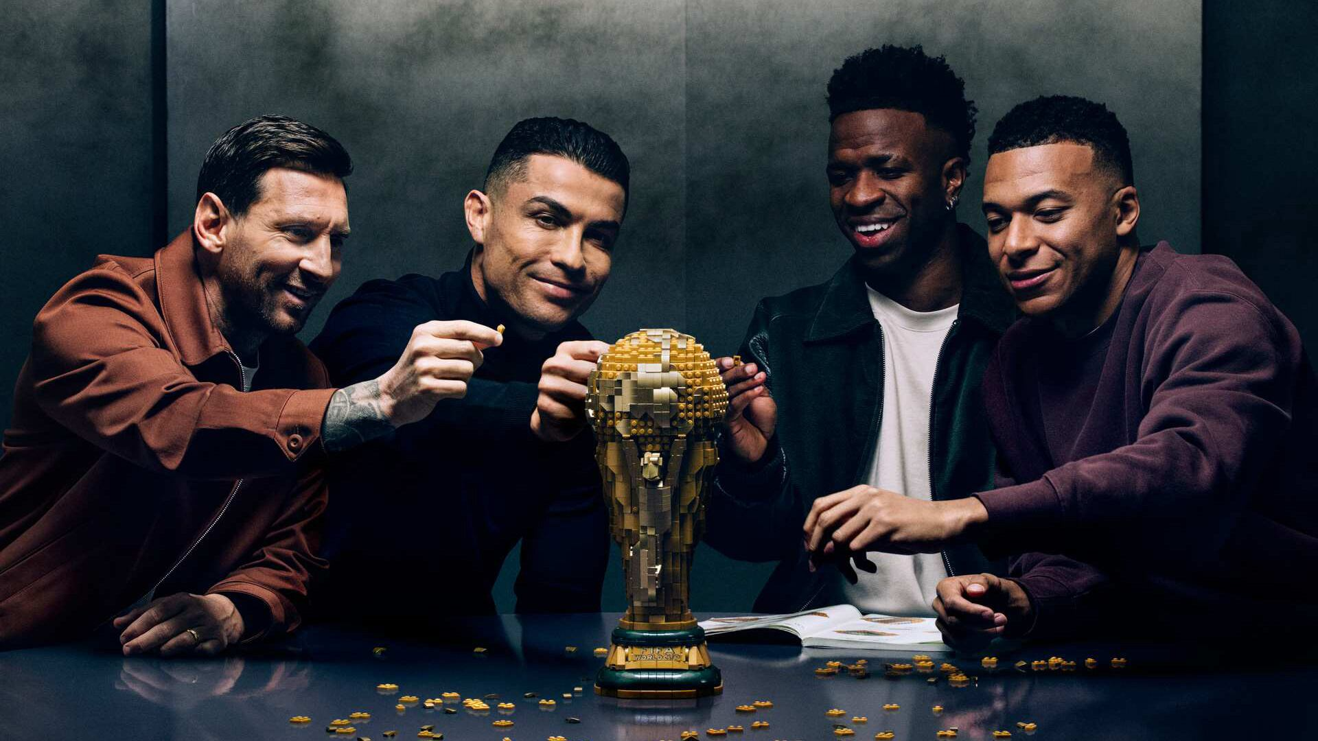Lionel Messi, Cristiano Ronaldo, Vinícius Jr. y Kylian Mbappé protagonizan una de las mejores campañas de Cannes Lions 2026 para LEGO.