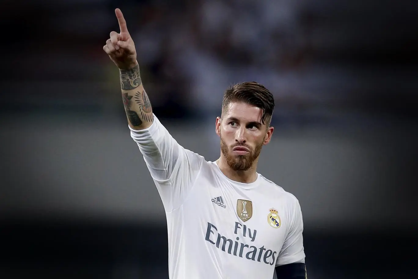 Sergio Ramos con el Real Madrid, protagonista de documentales de futbol español.