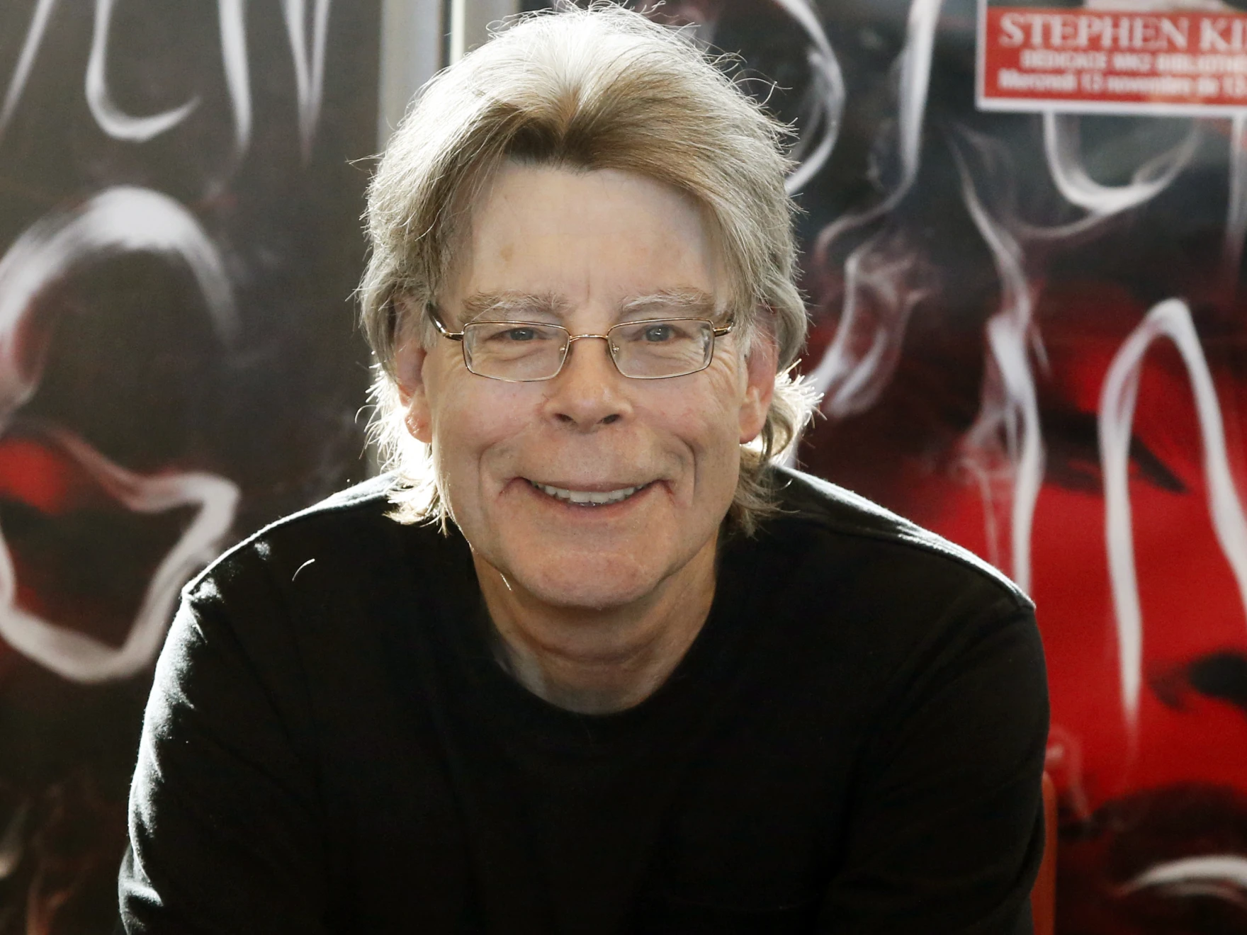 Stephen King, autor de libros como It, El resplandor y La milla verde.