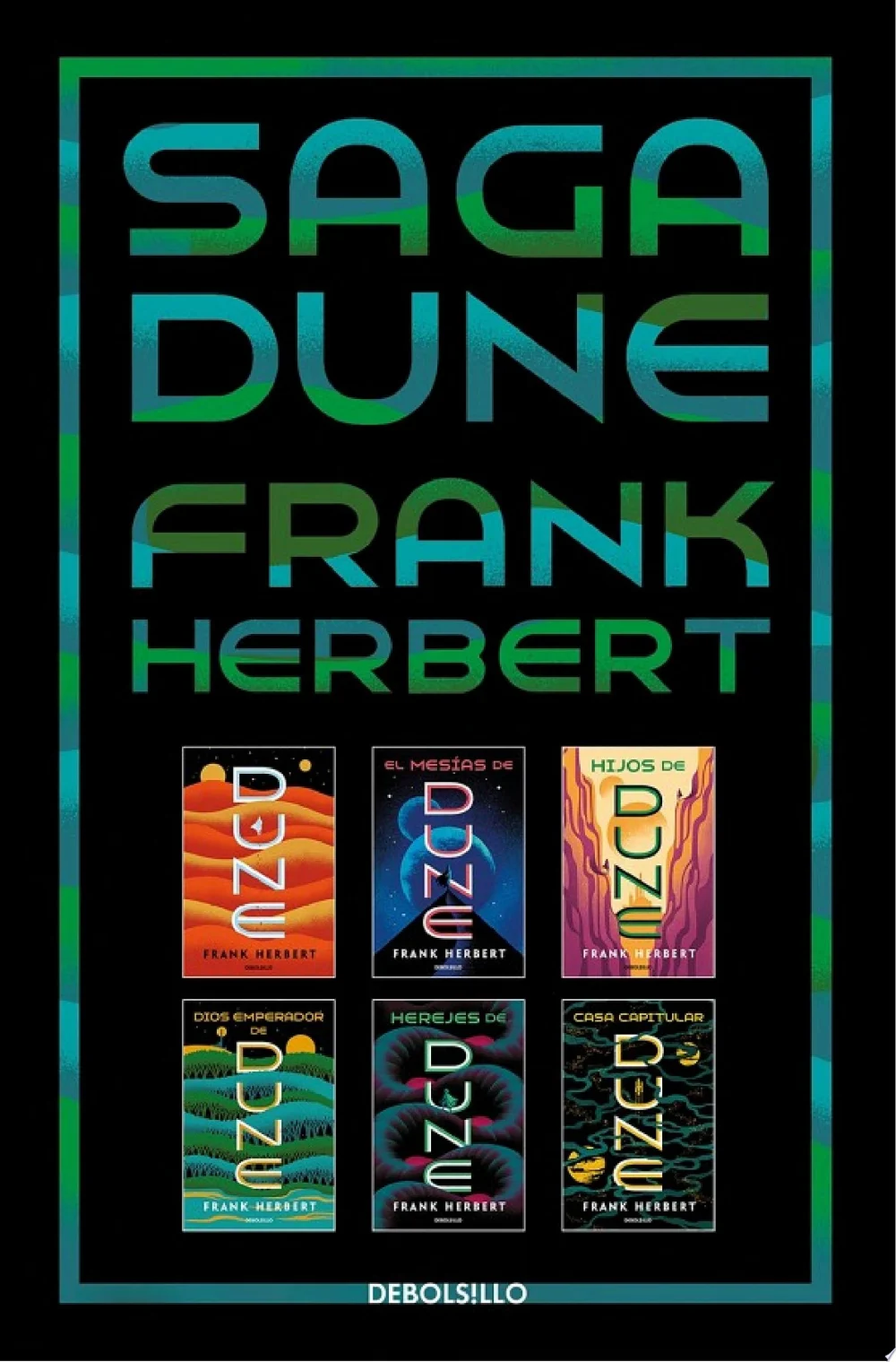 Saga Dune 1-6. La mayor epopeya de todos los tiempos
